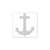 いかり金ゴールド+バックグラウンドとアイディア ラバースタンプ (インプリント)