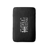 いかり魚頭海トーナメント魚釣り旅行 バスマット (正面縦)