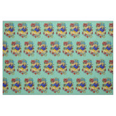 いかり、つばめおよびバラ ファブリック (ファットクウォーター)