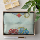 いかり、つばめおよびバラ 薄葉紙 (ギフト)