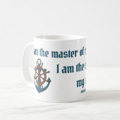 いかり・アンド・ヘルム、マイ・ソウルのキャプテン コーヒーマグカップ (正面左)