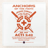 いかり ガラスコースター (正面)