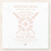 いかり ガラスコースター (裏面)