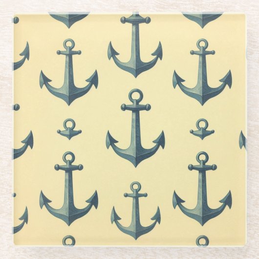 いかり ガラスコースター (正面)