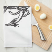 いかり キッチンタオル (四つ折り)