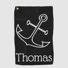 いかり ゴルフタオル