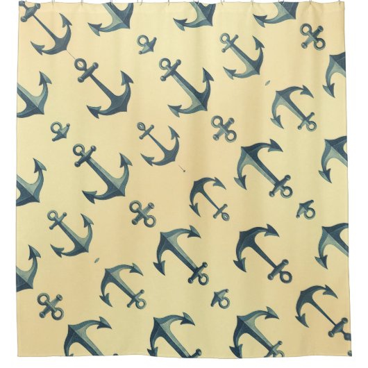 いかり シャワーカーテン (正面)