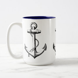 いかり ツートーンマグカップ