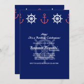 いかり&ヘルム招待状 招待状 (正面/裏面)