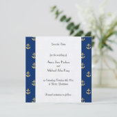 いかり、ボートいかり、船舶いかり、日付の保存 セーブザデート (スタンド正面)