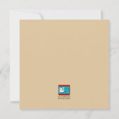 いかり&ポートホールアットシー誕生日招待状 招待状 (裏面)