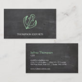 いかり（ミント） 名刺 (正面/裏面)