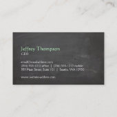 いかり（ミント） 名刺 (裏面)