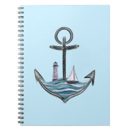 いかり&ライトハウス（バージョン1） ノートブック