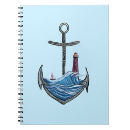 いかり&ライトハウス（バージョン3） ノートブック