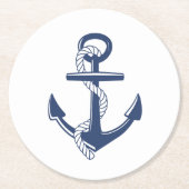 いかり ラウンドペーパーコースター (正面)