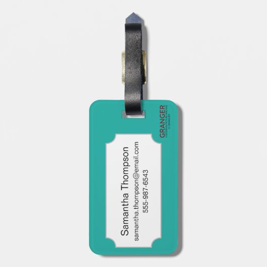 いかり ラゲッジタグ (裏面縦)