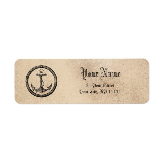 いかり ラベル (正面)