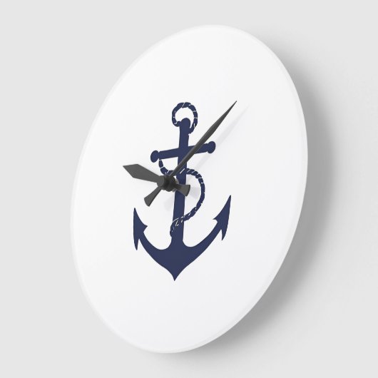 いかり ラージ壁時計 (傾斜)