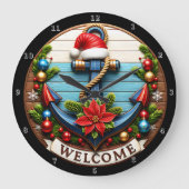 いかり ラージ壁時計 (正面)