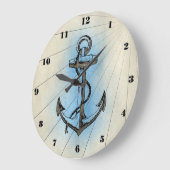 いかり ラージ壁時計 (傾斜)