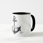 いかり（リボン付き） マグカップ (正面右)