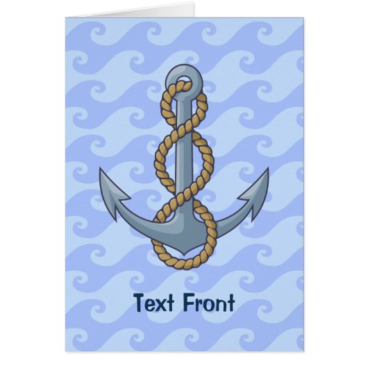 いかり（ロープ付き） (正面)