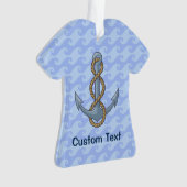 いかり（ロープ付き） オーナメント (正面)