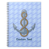 いかり（ロープ付き） ノートブック (正面)