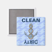 いかり（ロープ付き） マグネット (正面/裏面)