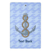 いかり（ロープ付き） ミニクリップボード (裏面)