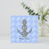 いかり(ロープ付き) 招待状 (スタンド正面)