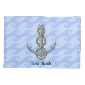 いかり（ロープ付き） 枕カバー (裏面)