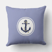 いかり&ロープ、シーマンいかり、エンブレム航海の クッション (裏面)