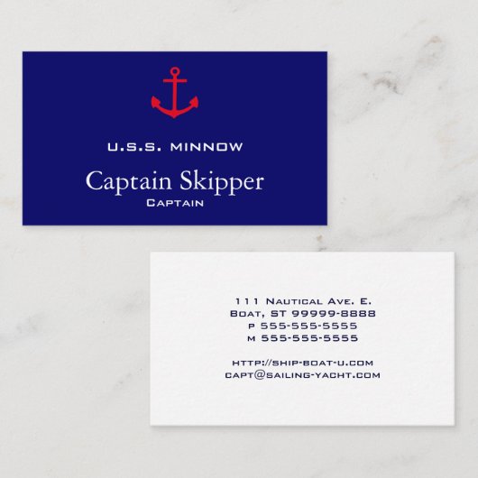 いかり 名刺 (正面/裏面)