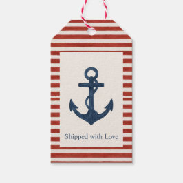 いかり「愛と一緒に出荷」贈り物ラベル ギフトタグ