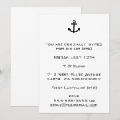 いかり 招待状 (正面/裏面)