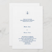 いかり 招待状 (正面/裏面)