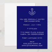 いかり 招待状 (正面/裏面)