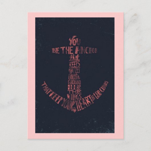 いかり 遠くに ポストカード (正面)