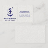 いかり | 魚釣り 名刺 (正面/裏面)