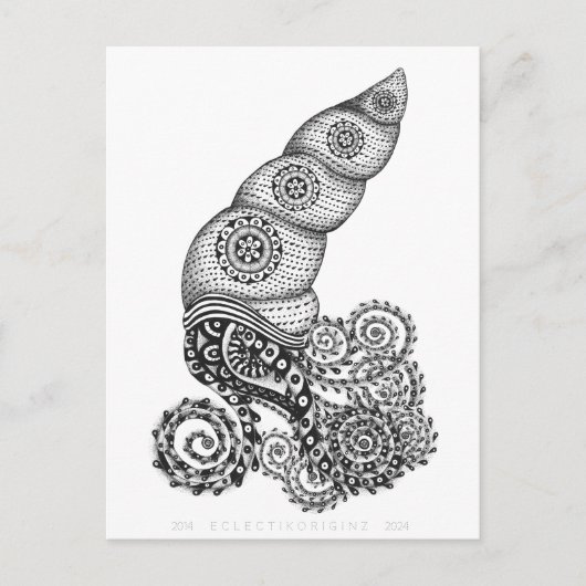 いか10年 ポストカード (正面)