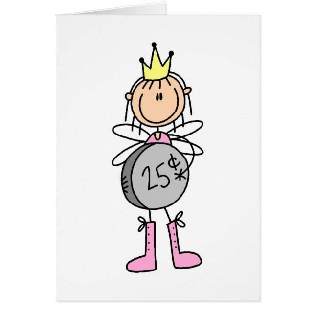 いくつかに変更カードを与えている歯の妖精 (正面)