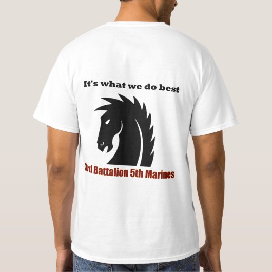 いくつかに3/5を得て下さい Tシャツ (裏面)