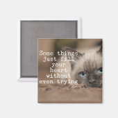 いくつかのものは、あなたのハートを満たす マグネット (正面/裏面)