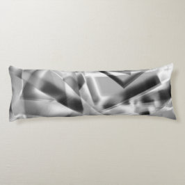 いくつかのアクリル、灰色の白の正方形の部分の先端 ボディピロー