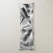 いくつかのアクリル、灰色の白の正方形の部分の先端 ボディピロー (裏面 (縦))