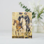 いくつかのカンザスシティプラザタイルと馬 ポストカード (スタンド正面)