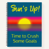 いくつかのゴール | サンライズ ノートブック (正面)