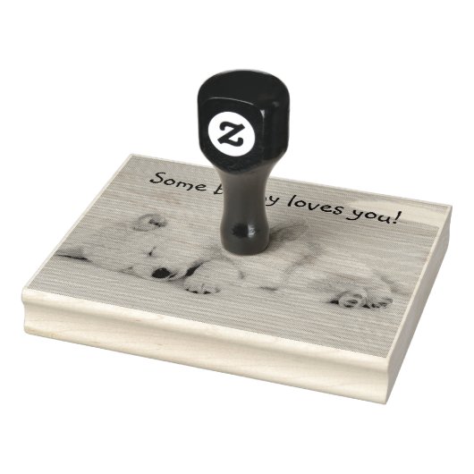 いくつかのバニーはあなたを愛している文字 ラバースタンプ (スタンプ)